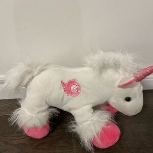 NHL OTTAWA SENATORS Pink and White Stuffed Unicorn